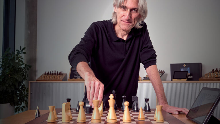 E-Brett im Bauhaus-Stil: Daniel Kings klare Linien