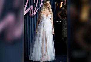 Sienna Miller zeigt Babybauch in transparenter Traumrobe
