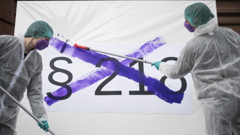 Paragraf 218: Zukünftige Strafen für Abtreibung?