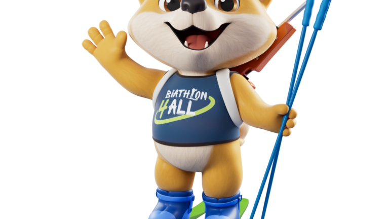 Treffe Shibu – das offizielle Maskottchen von Biathlon 4 All