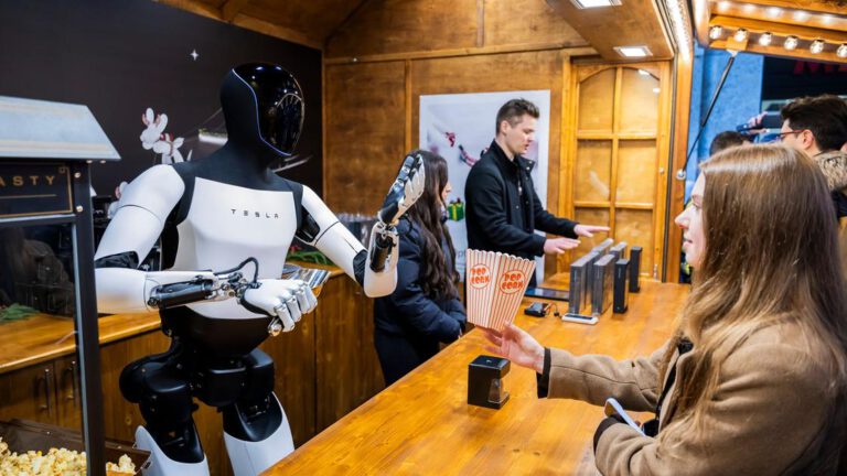 Tesla präsentiert Optimus-Roboter in Berlin